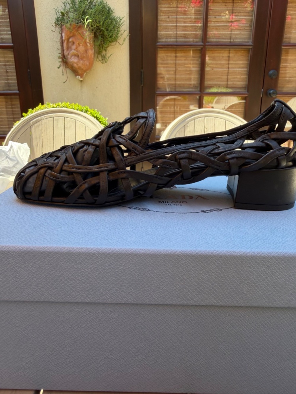 Prada Modellerie Style Cutout Pumps, Heels, Loafer with Box, Dust Bag 2025 - Picture 4 of 13